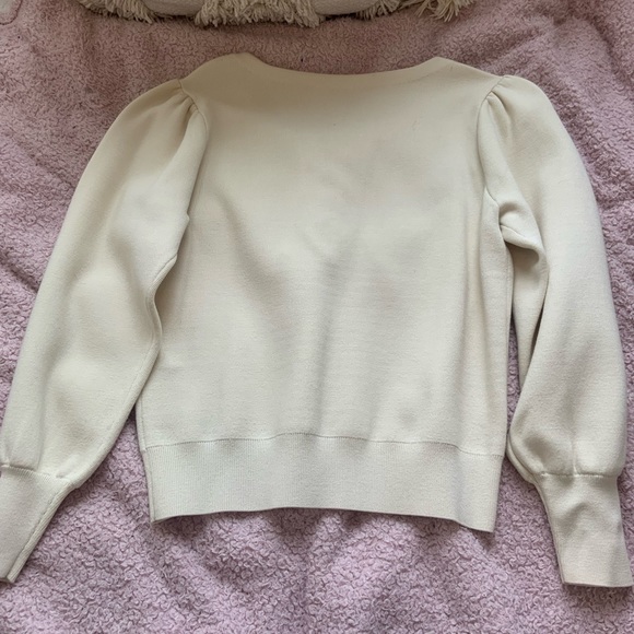 Sandro Ivory Sweater - Picture 2 of 3